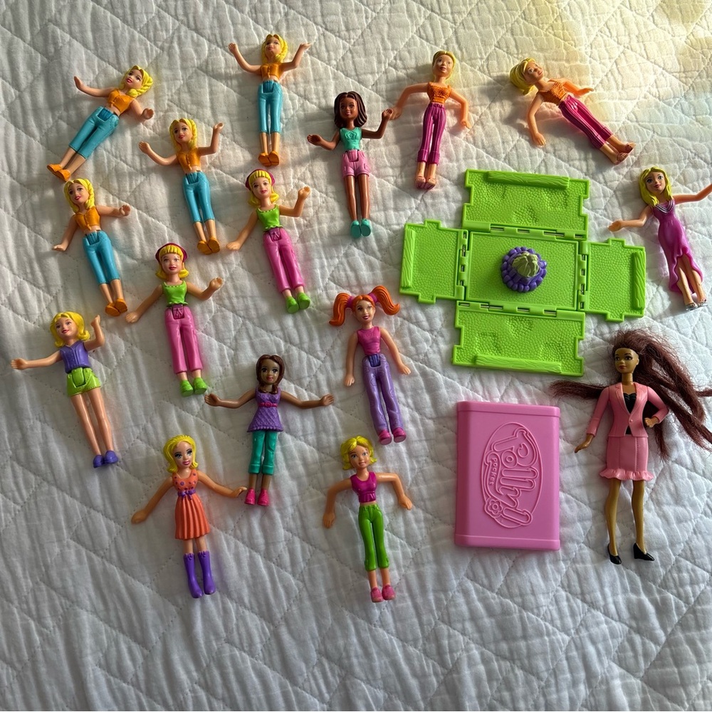 Polly pocket McDonalds happy meal outdoor activities pollyworld doll pet series